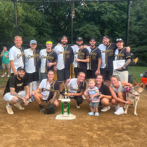 Co-ed Adult Softball Summer 2024 Champions: Crossbar